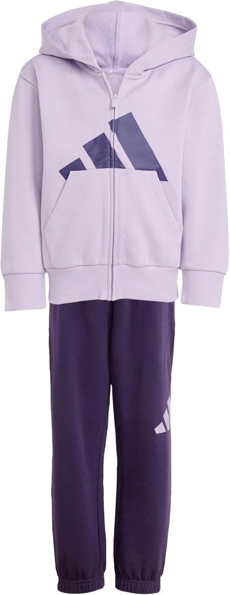B TUTA ZIP E CAPPUCCIO BABY ADIDAS